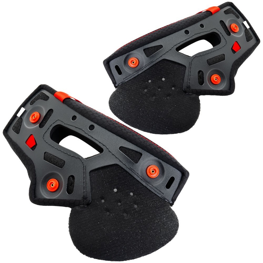 MSR™ Carbon Hex Helmet Replacement Cheek Pads Medium Black