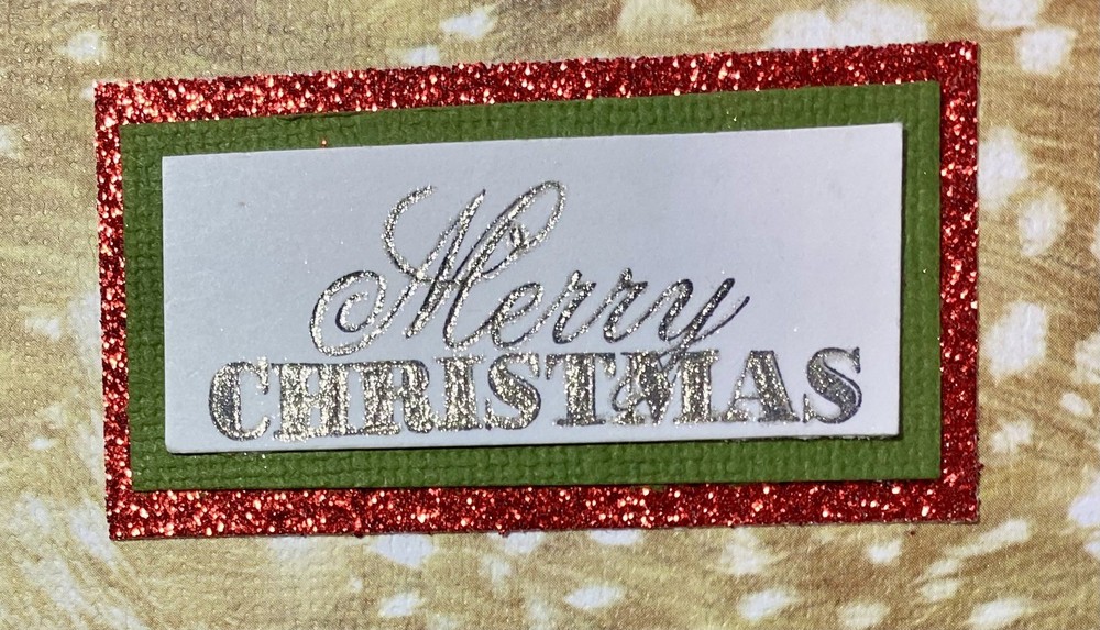Handmade Christmas Card.