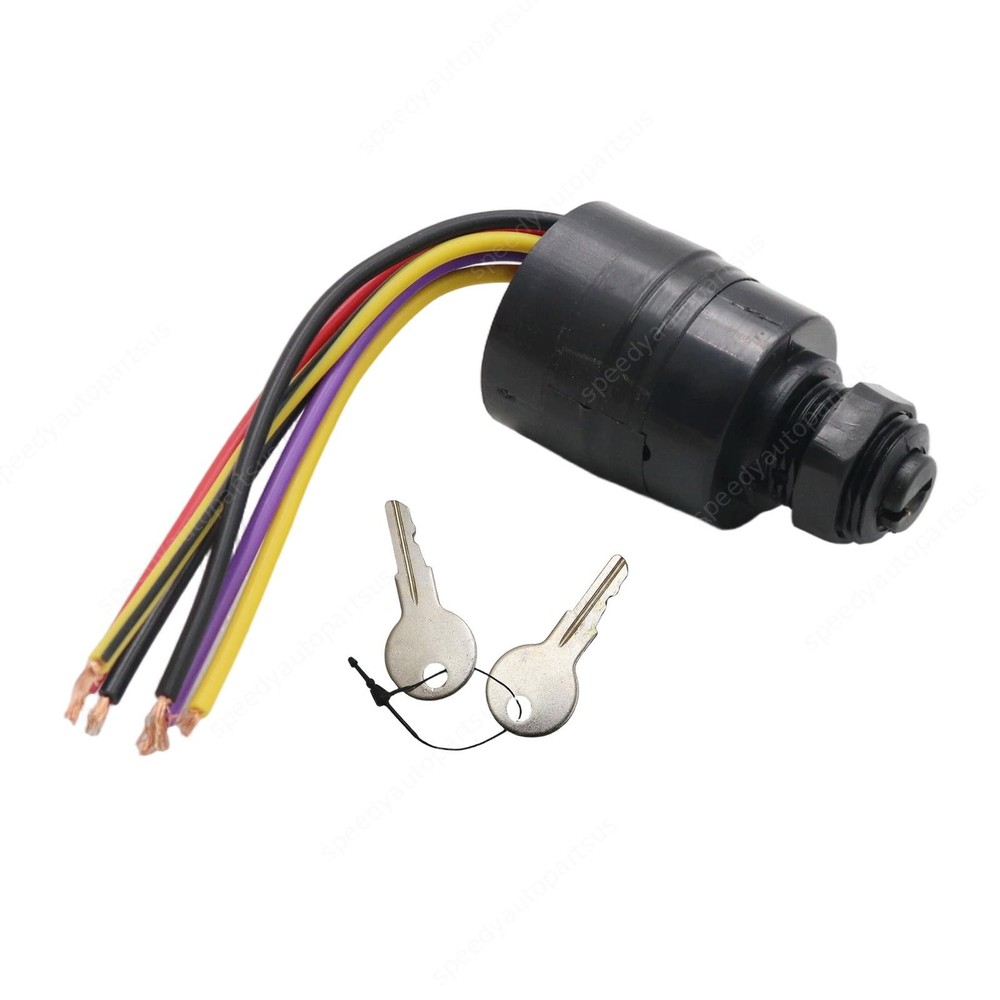 New Ignition Key Switch with Choke Function For Mercury Marine Outboard Engines