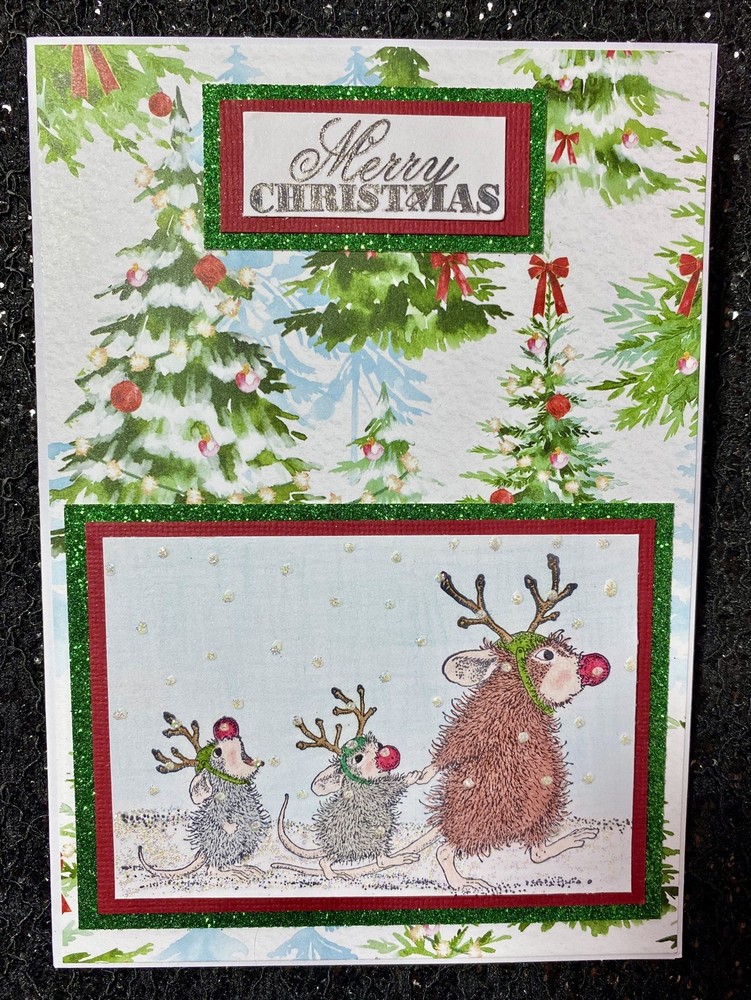 Handmade Christmas Card.