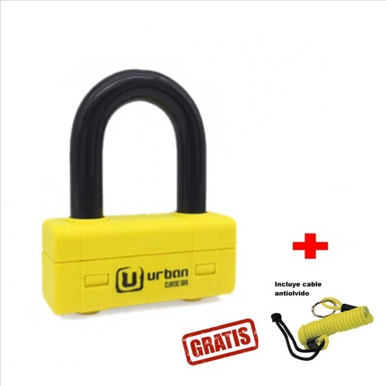 URBAN UR75 DISK LOCK 18mm - GIFT CABLE MEMO