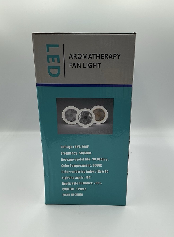 LED Aromatherapy Fan Light