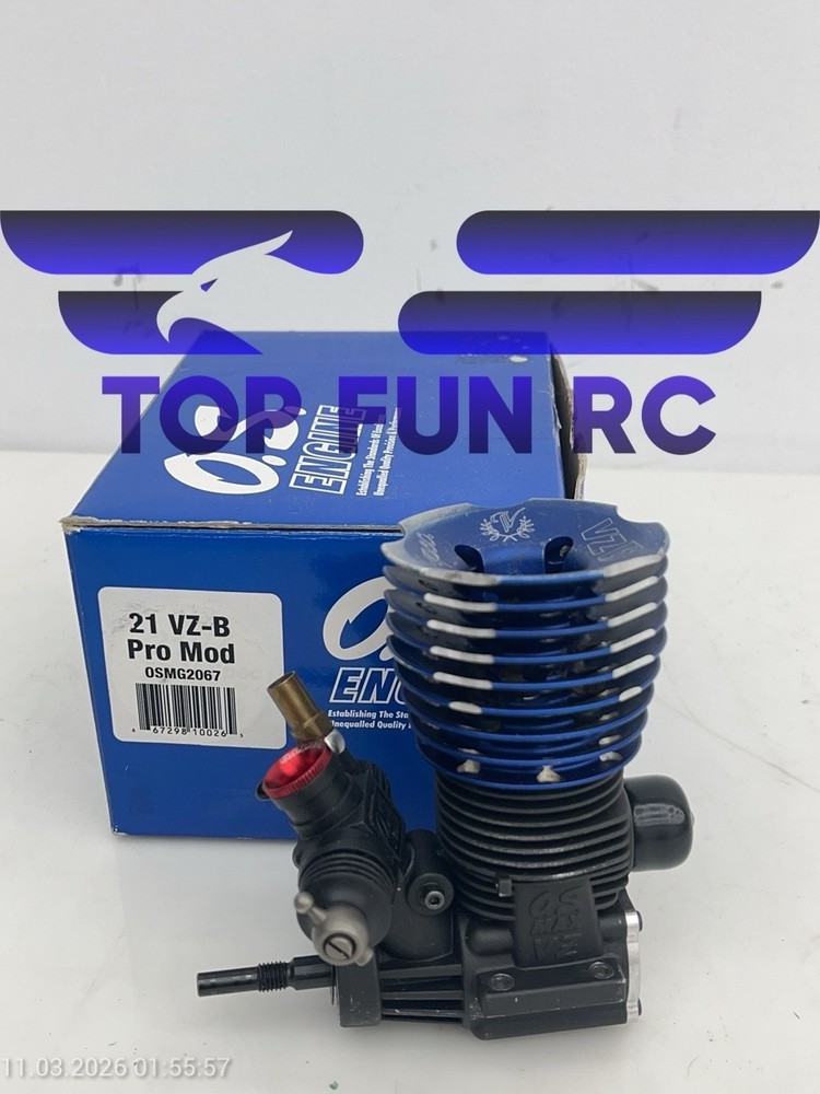 O.S. MAX 21VZ-B Pro Mod V-Spec Engine 1/8 Scale
