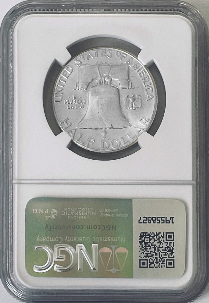 1960 FRANKLIN HALF DOLLAR - NGC MS-64