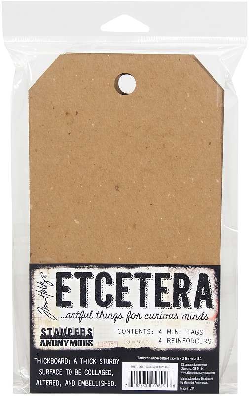 Tim Holtz Etcetera Mini Tag