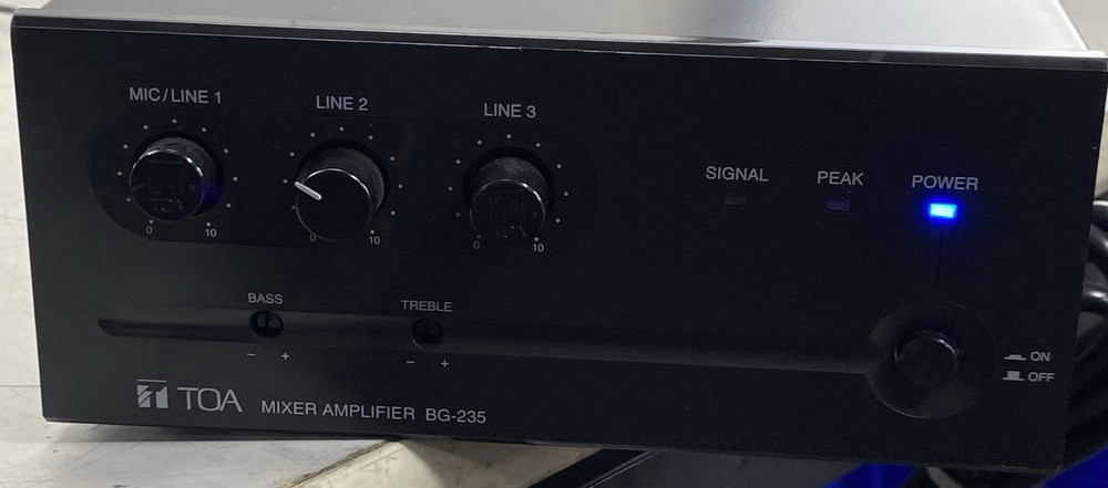 TOA Mixer Amplifier BG-235