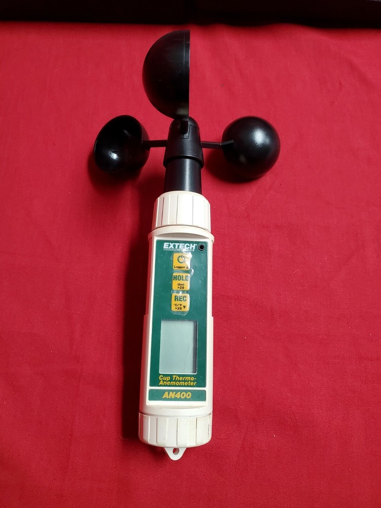 Extech Cup Thermo Anemometer AN400 with Case