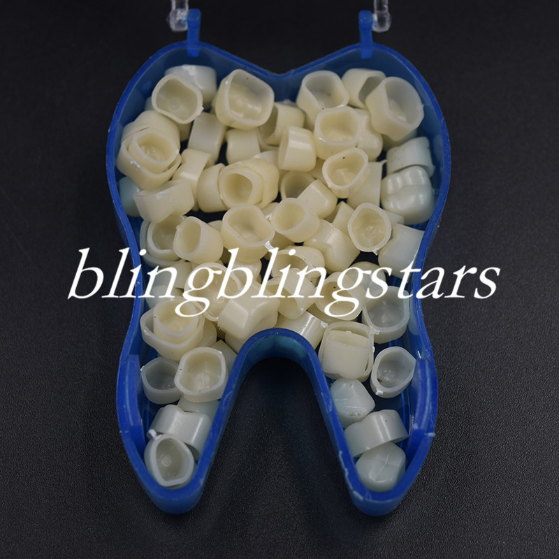 1 Box Dental Temporary Crown Material Molar Type Posterior Teeth Type Veneers