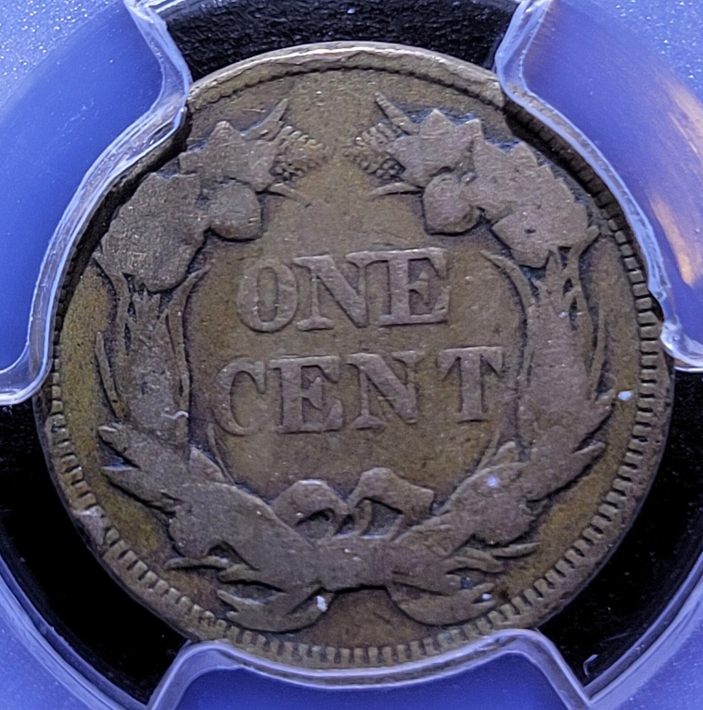 1857 Flying Eagle Cent PCGS VG Detail
