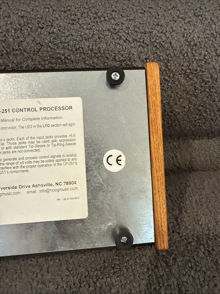 Moog Moogerfooger CP-251 Control Processor only in PRISTINE Shape Tested WORKS
