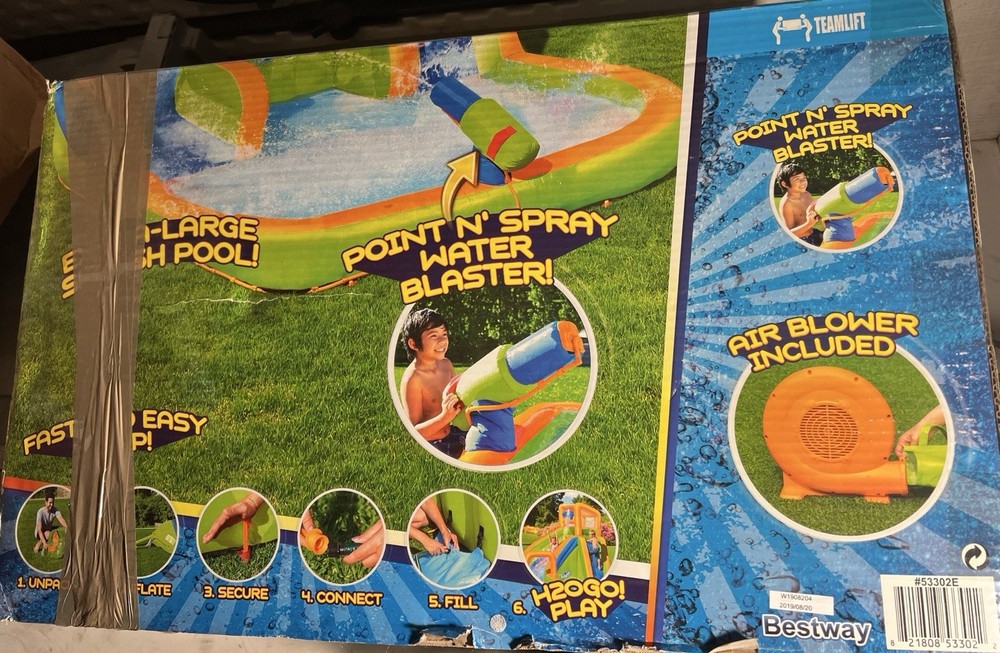 H20 GO Turbo Blast & Water Slide