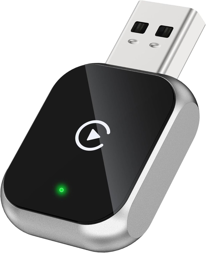 Junboer Mini Wireless Carplay Adapter for iPhone - Silver