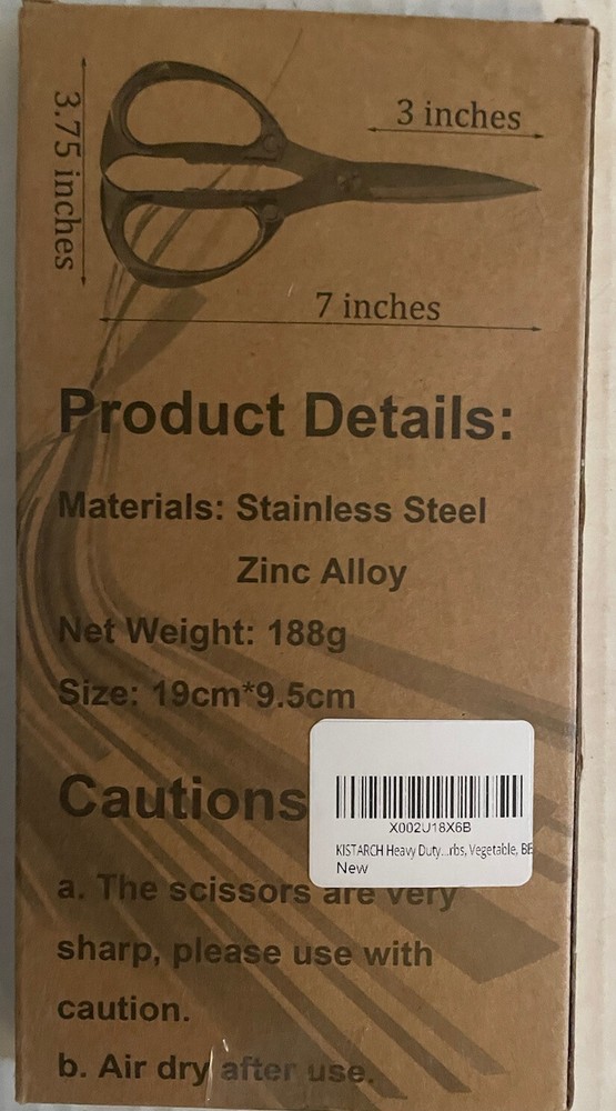 Stainless Steel Kitchen Scissors