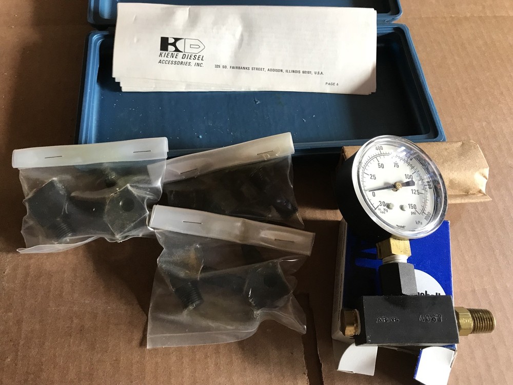 NEW KIENE DIESEL DT-7000 CONNECTOR KIT