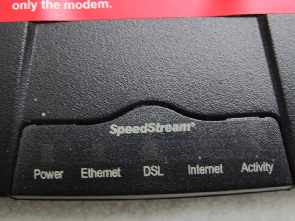 Siemens SpeedStream 4100 Ethernet ADSL Modem