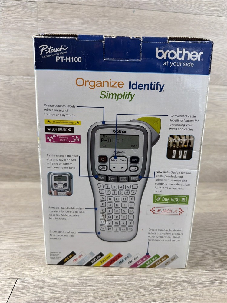 Brother P-Touch PT-H100 Label Thermal Printer