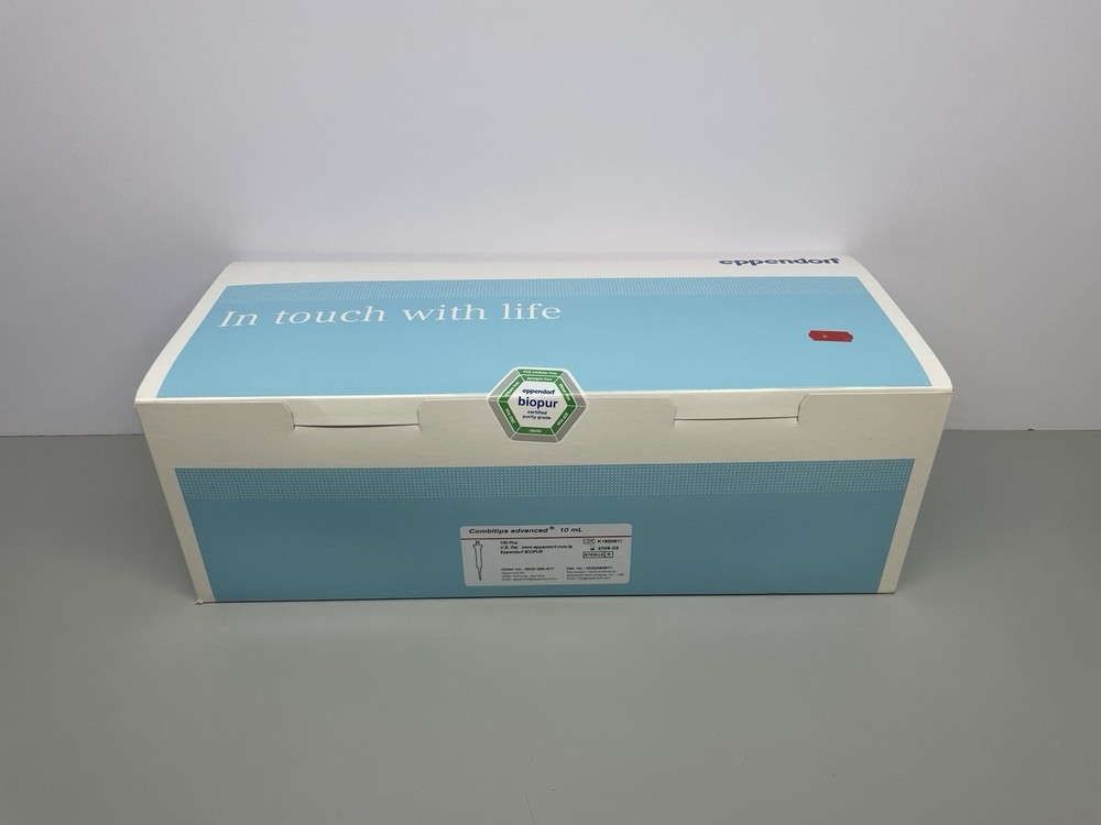 Eppendorf Combitips Advanced 10mL Sterile Biopur 100 Tips 0030089677