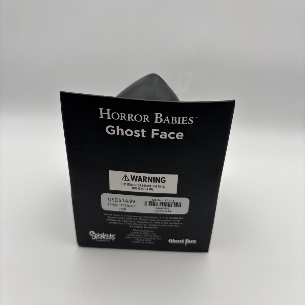 Spencers Ghost Face Mini Horror Babies ® Static Prop