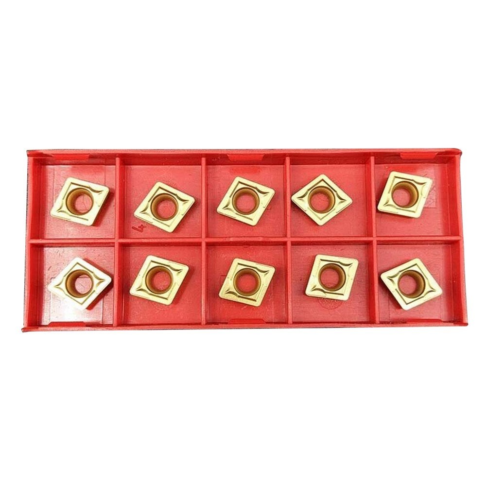 Tool Carbide Insert Practical Versatile 10pcs CCMT09T308 CCMT32.52 CNC