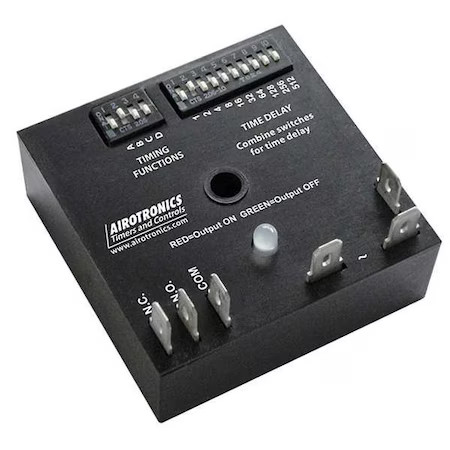 Airotronics Mc7003631h Multifunction Time Delay Relay, Square, 5 Functions 12V
