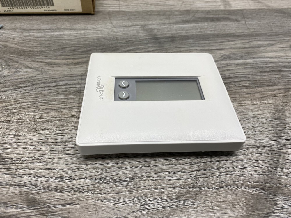 Johnson Controls T500HCP1 Programmable Thermostat White - *Tested Works*