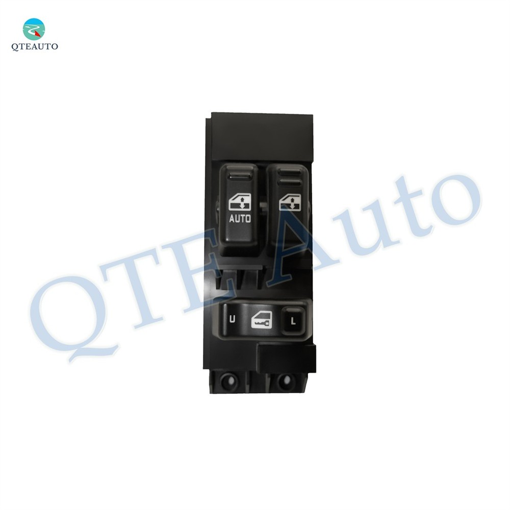 Front Left Power Window Switch For 2000-2002 GMC Sierra 2500 Black 3 Button