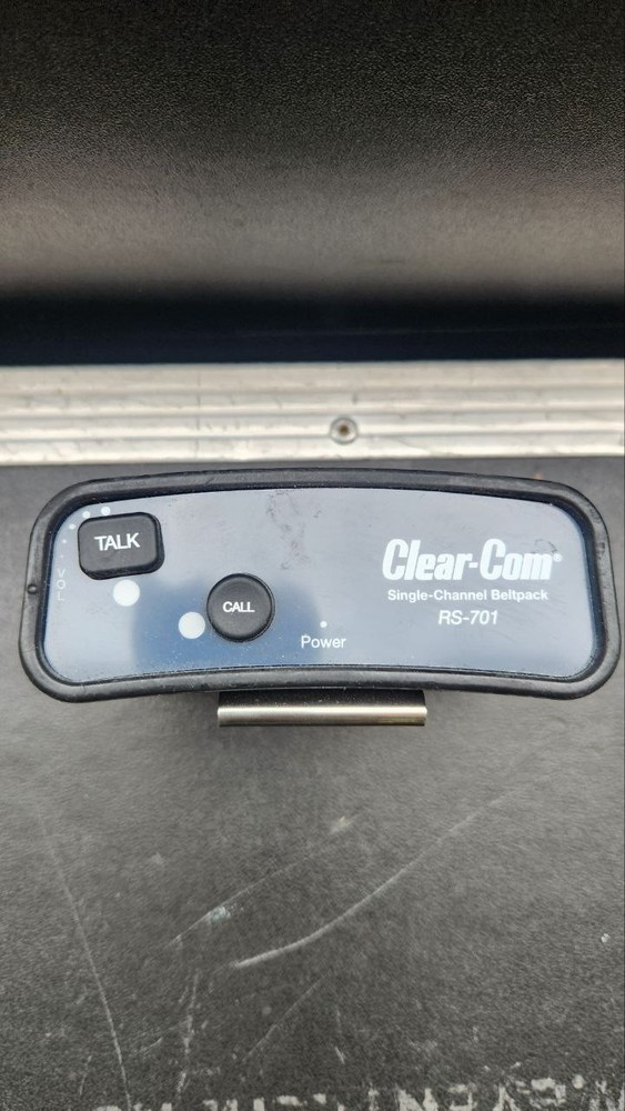 Clear-Com RS-701 Single Channel Intercom Beltpack Headset Not Included