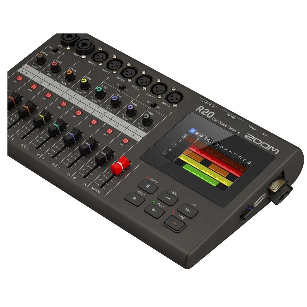 Zoom R20 Portable Multitrack Recorder