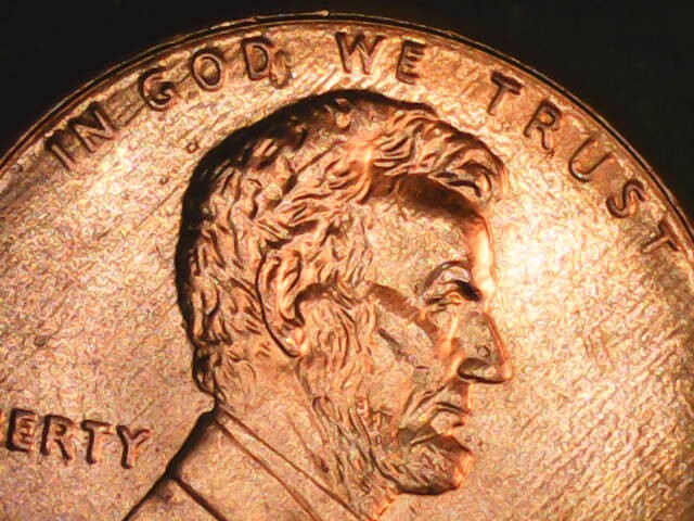 2009-D Formative years Lincoln cent-error coin
