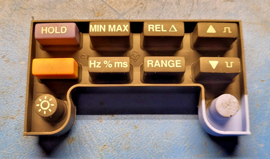 Keypad For Fluke 189 Handheld Digital Multimeter Keyboard Buttons Replacement