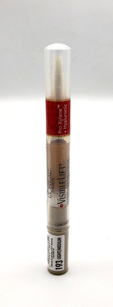 NEW L'Oréal Visible Lift Line Minimizing Under Eye Concealer - 193 LIGHT/MEDIUM