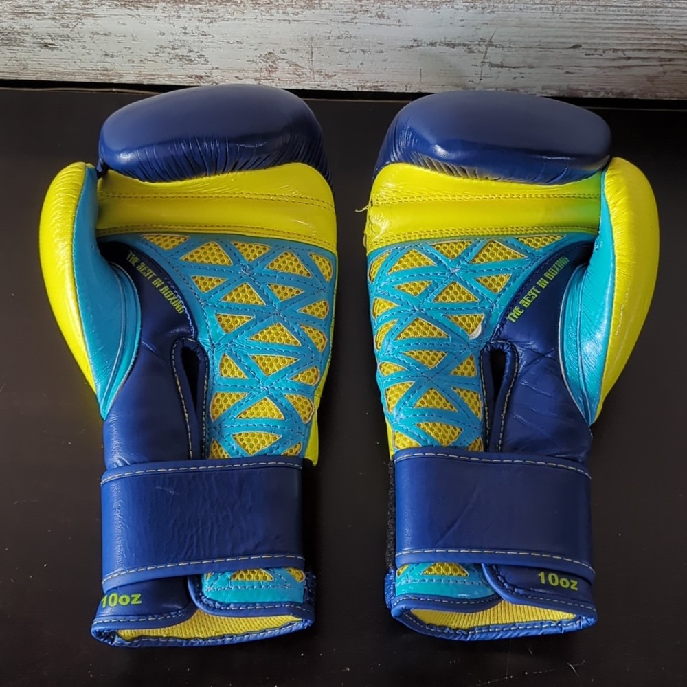 Ringside Boxing Pro Style IMF Tech Hook & Loop Training Gloves 10 Oz USED