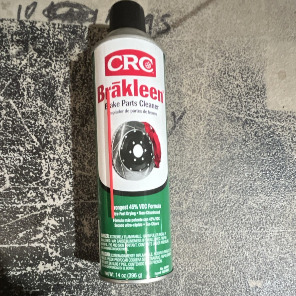 Brake Cleaner Spray 14 oz Non-Chlorinated