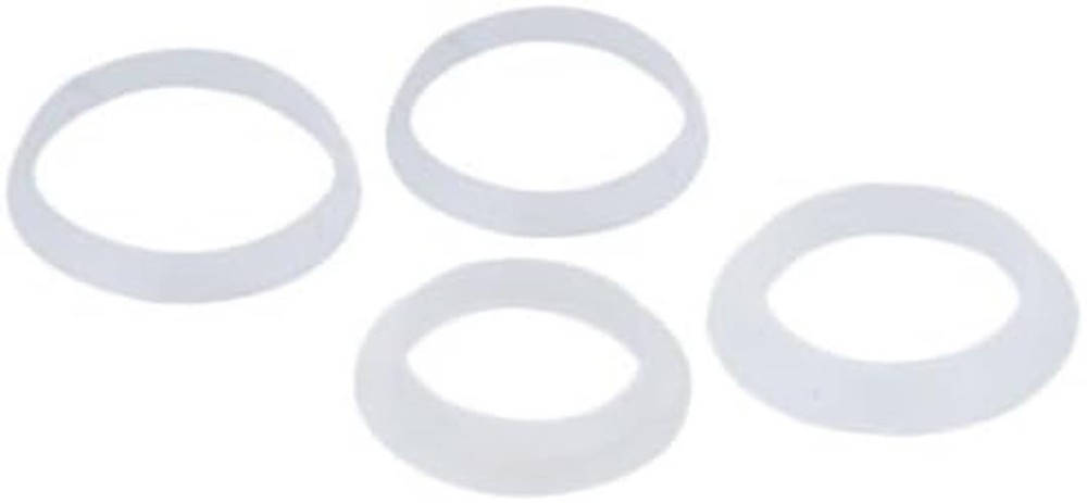 Highcraft 1-1/4" Poly Slip Joint Washer, 10 Pack