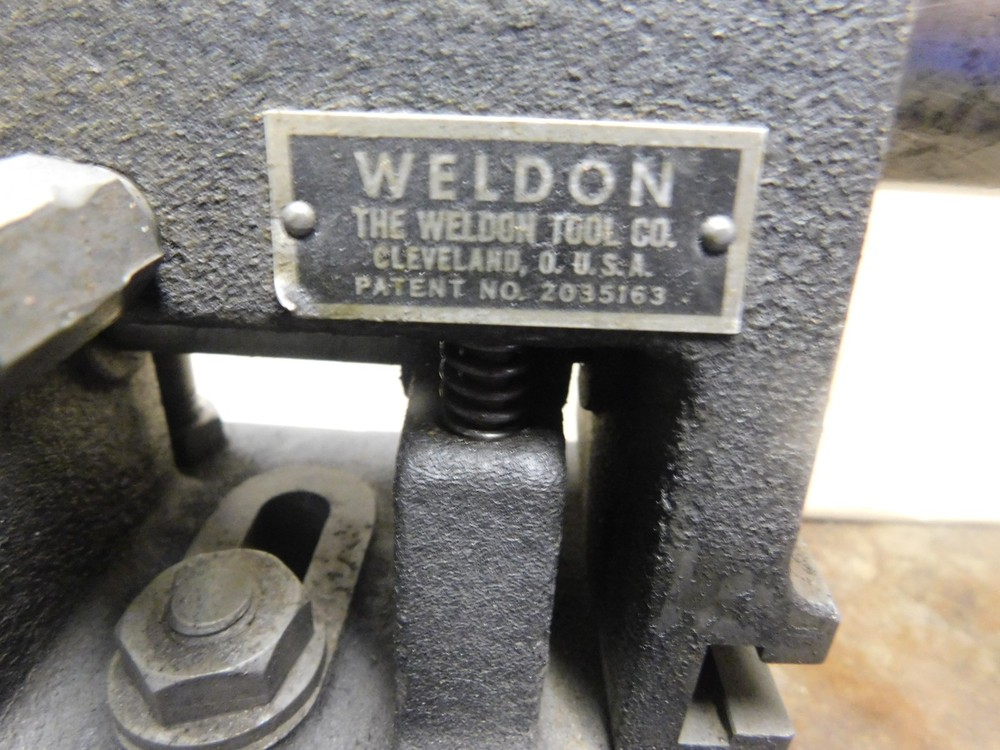 Weldon End Mill Tool Sharpening Grinding Fixture w/ Tilting Sub Base