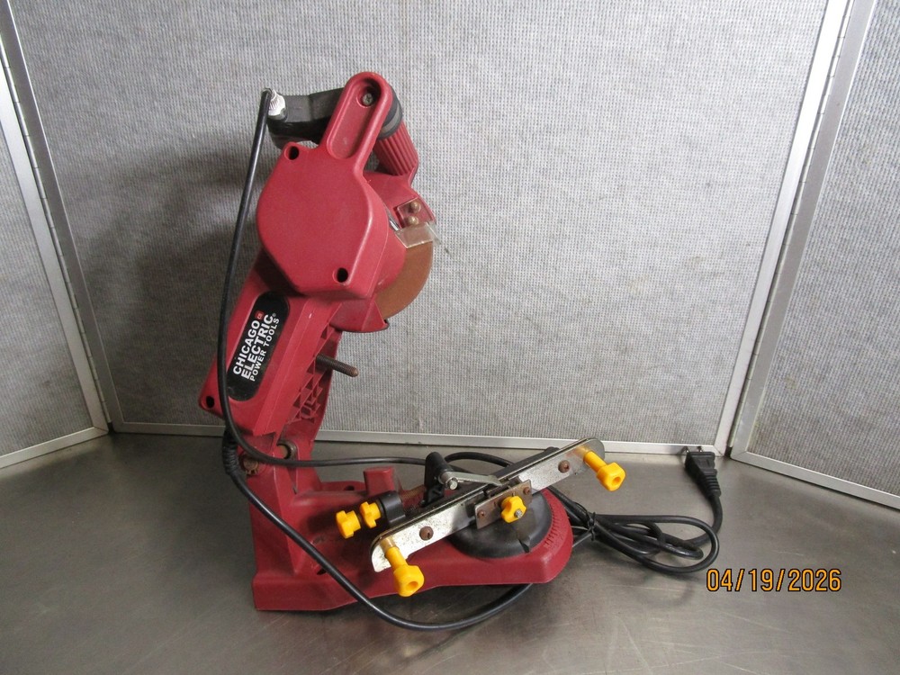 Chicago Electric Power Tools Chainsaw Sharpener 68221