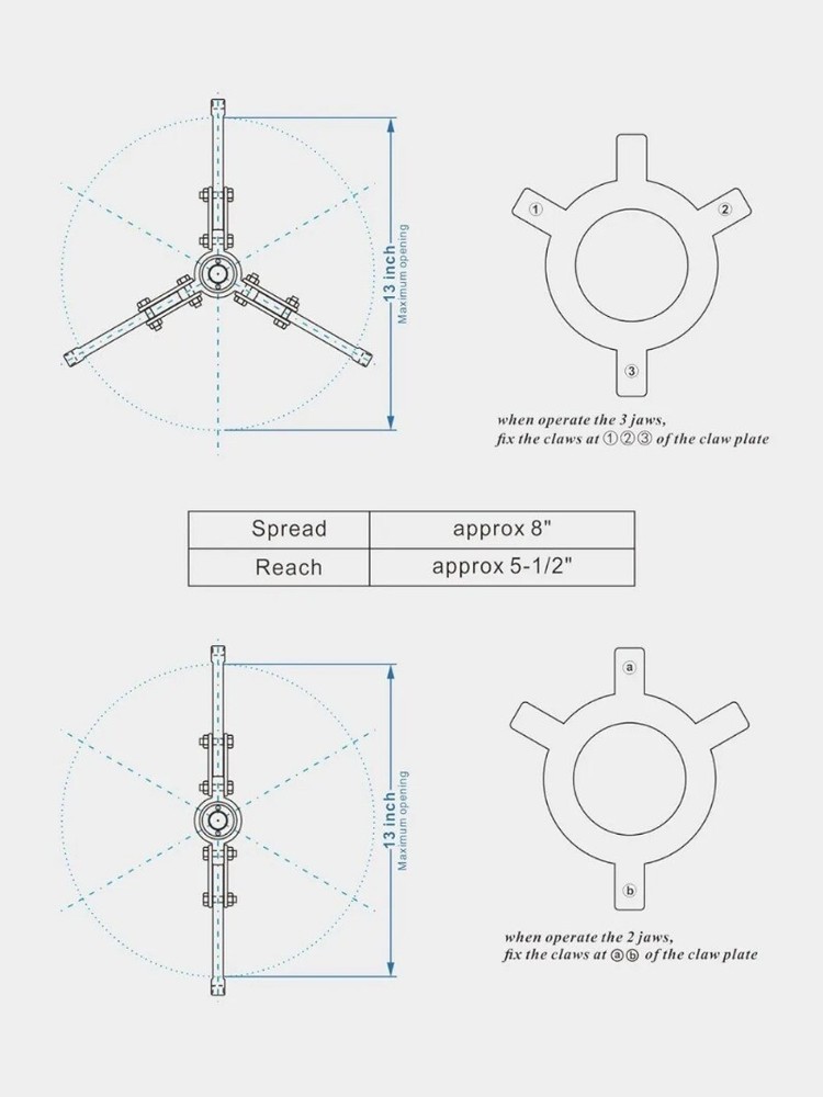 Hydraulic Gear Puller, 5T Bearing Hub Separator, Hydraulic Puller Separator Tool