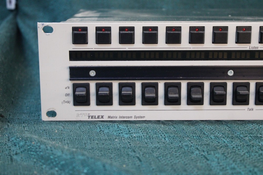 RTS by Telex Matrix Intercom System KP96-7 Intercom Control Panel w/ Power Cord