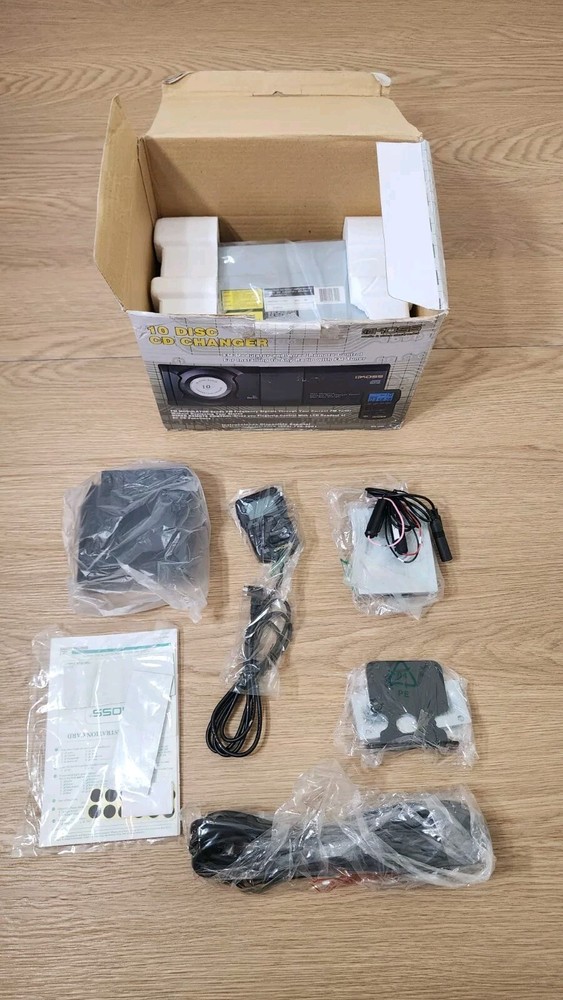 Koss 10 Disc CD Changer New Open Box Class 1 Laser