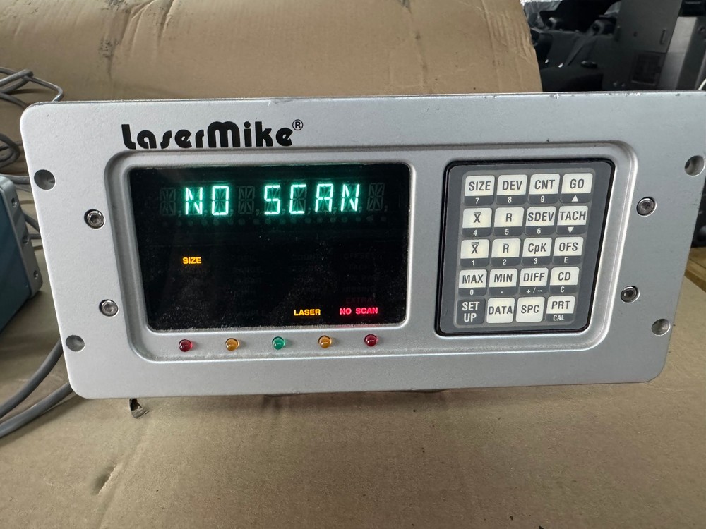 Beta LaserMike Model 501-195 LASER MICROMETER Receiver 2020 Controller Scanner