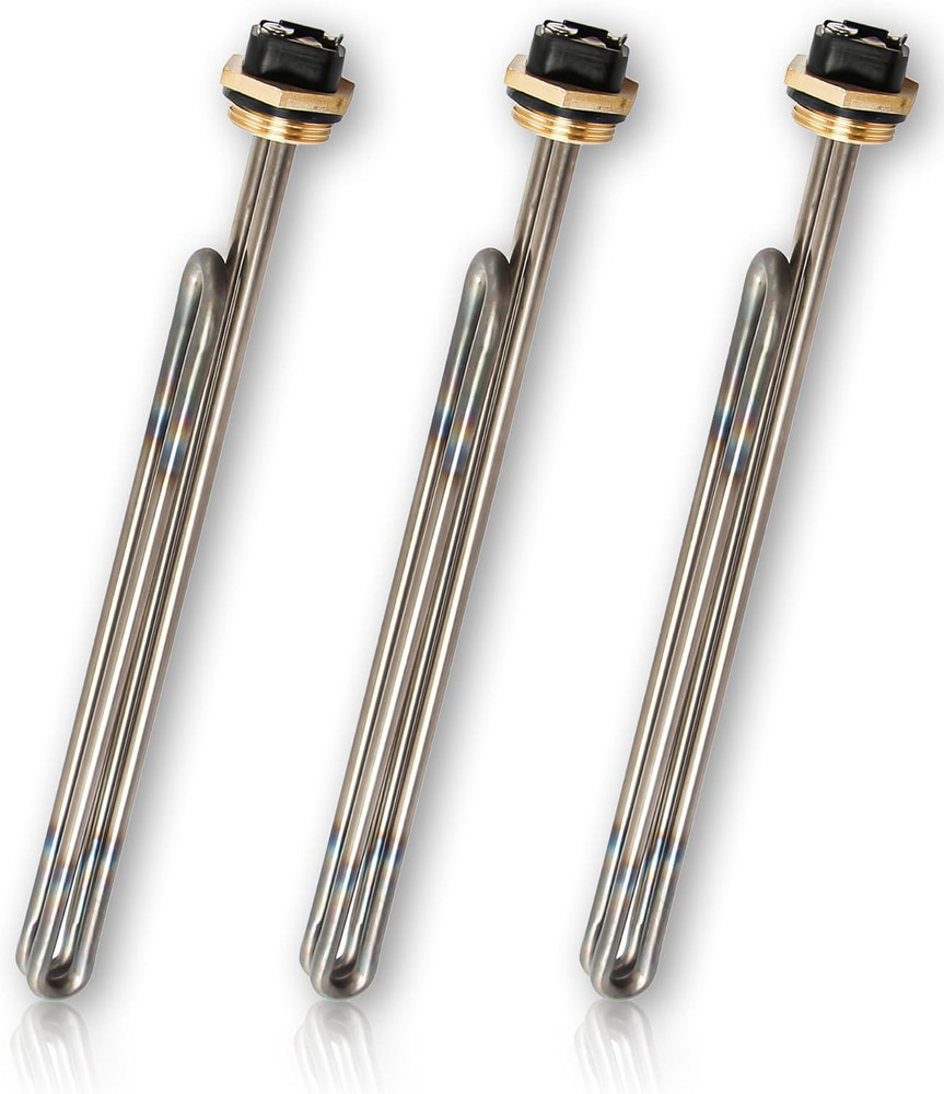 Titanium HE 90240 Heating Element, 3PCS 9KW 240V Screw-In Replacement for Ecosma