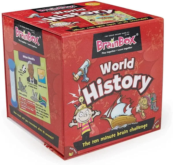 BrainBox World History Educational Memory Game