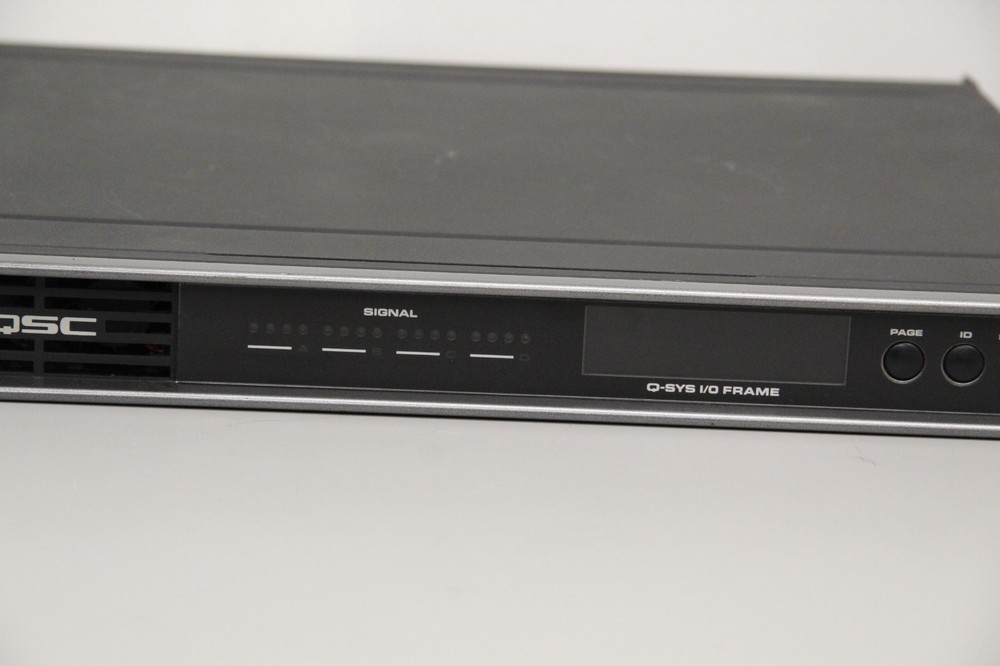 QSC Q-SYS I/O Frame Type 2 Network Interface With No cards