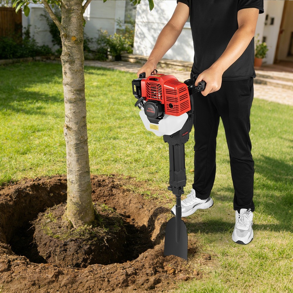 52CC 2Stroke Handheld Trencher Digger Machine Garden Tree Digger Digging Machine