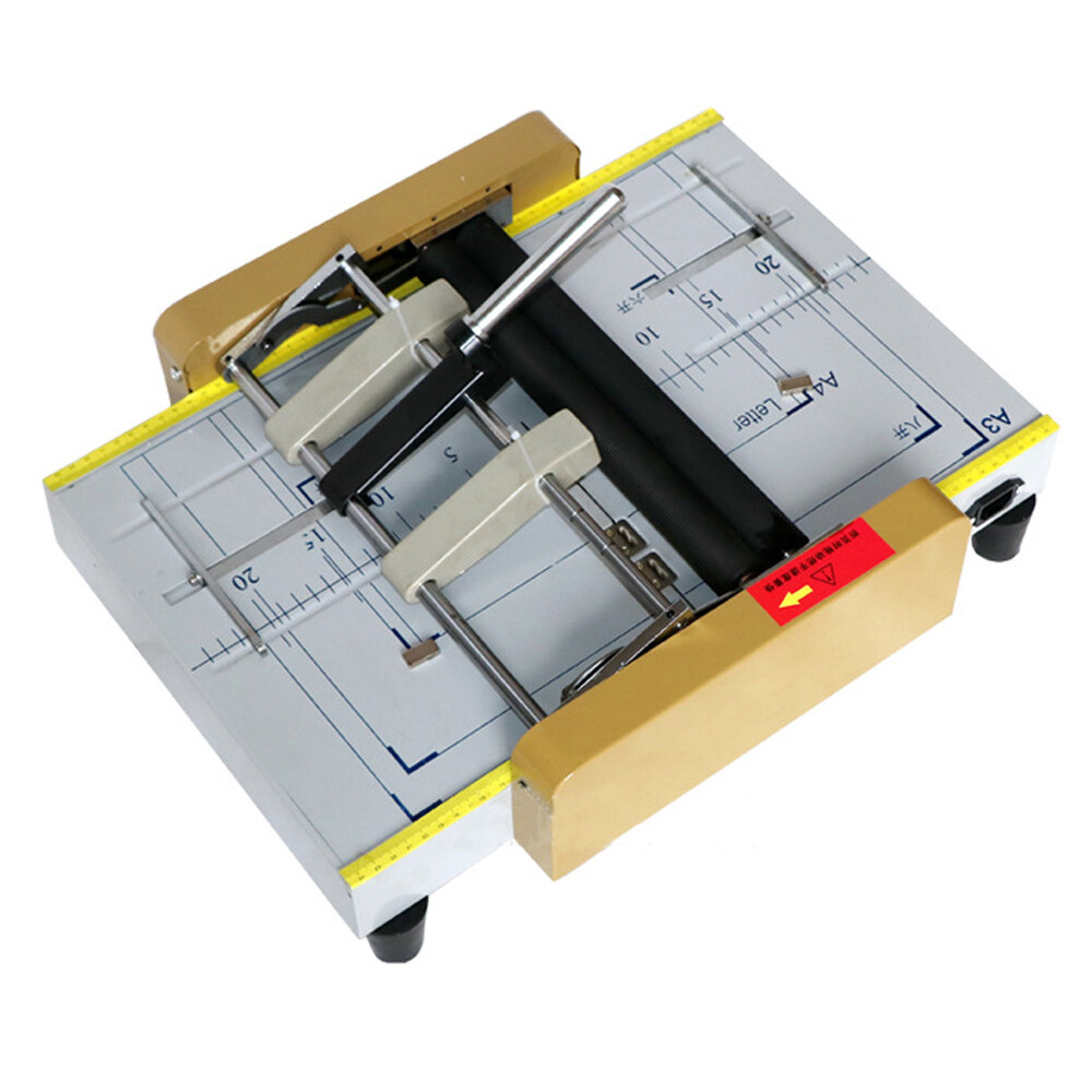 Booklet Folding Bookbinding Machine Book Paper Booklet Stapling Binder Stapler