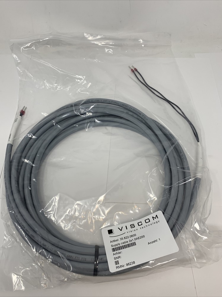 Viscom Vision Technology Supply Cable 35.822.0600 (Brand New)