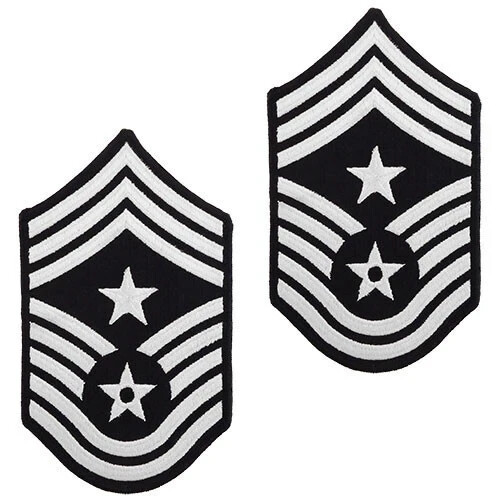 USAF Air Force Chevron: Command Chief Master Sergeant - large color