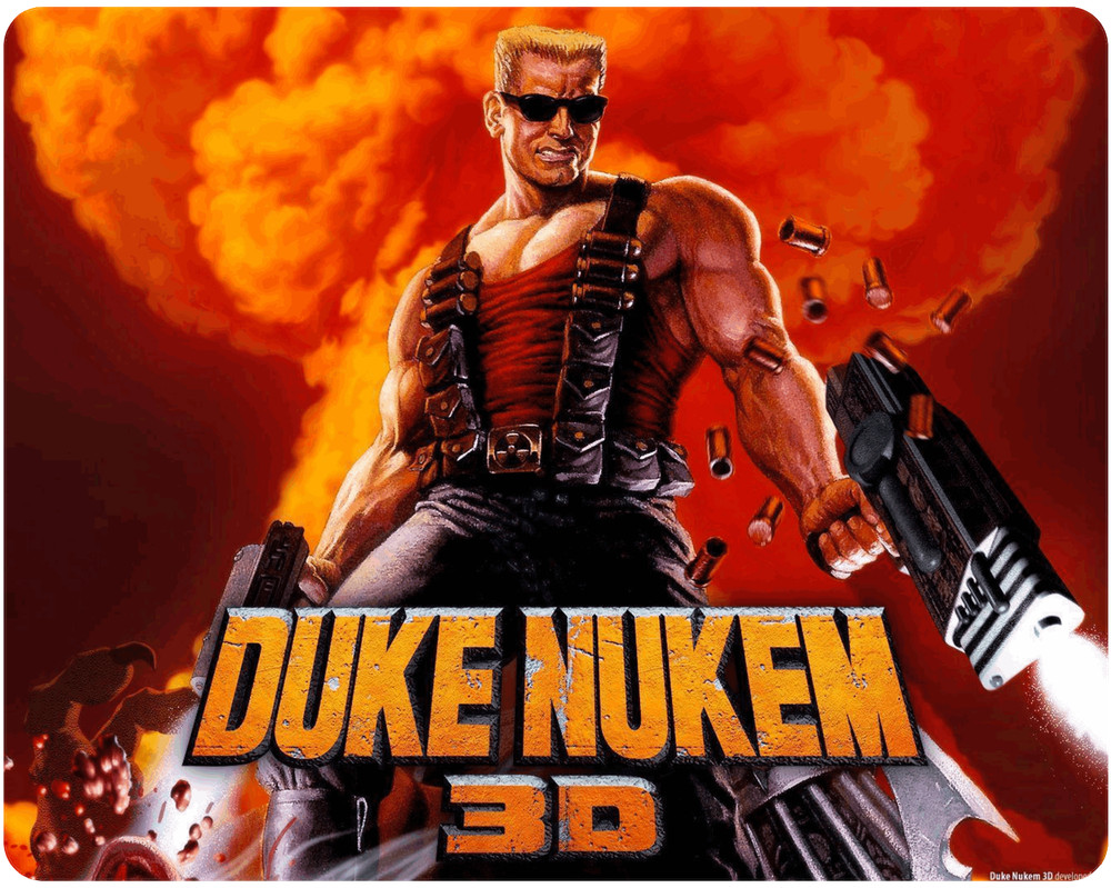 Mouse Pad - Duke Nukem - Great Quality, Soft Feel!