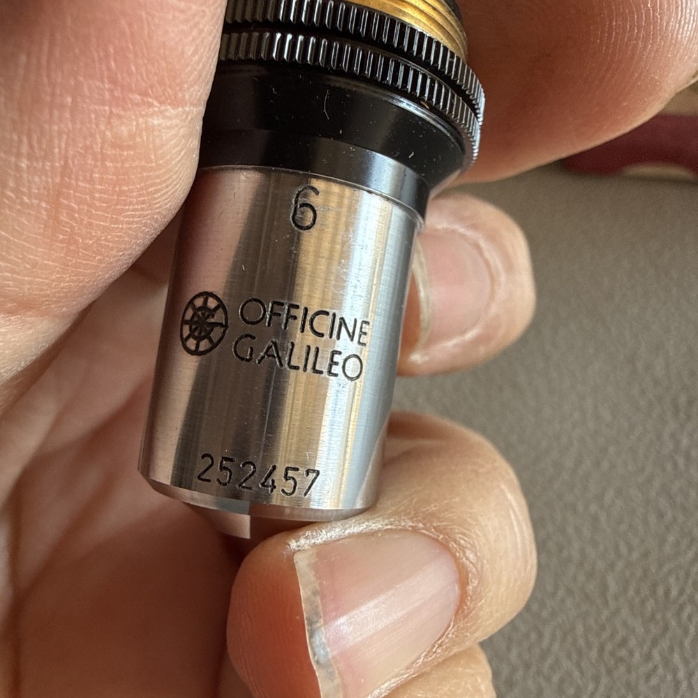 Vintage Bausch & Lomb Microscope Accessory Set w/ Micrometer & Lenses