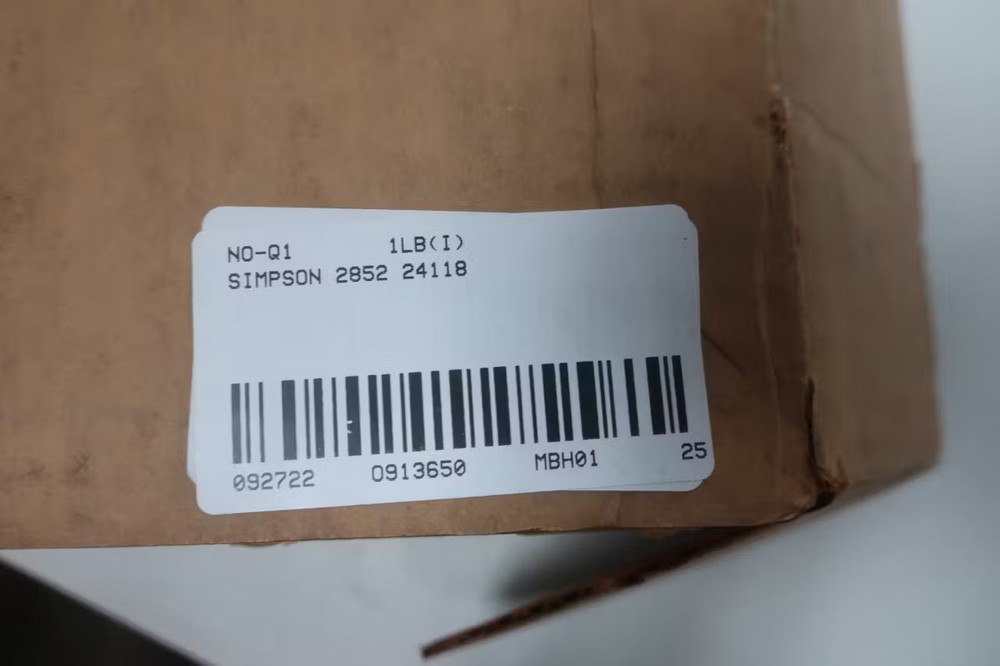 Simpson 2852 24118 Digital Panel Meter 200ma